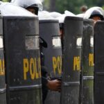 Ribuan Buruh Gelar Aksi di Patung Kuda dan Istana, 1.392 Polisi Disiagakan Amankan Jalannya Demo