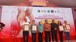 Aksi Kemanusiaan PAM JAYA: 1.200 Perempuan Cetak Rekor MURI Donor Darah di HUT ke-103