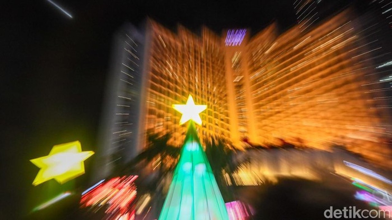 Pemprov DKI Hadirkan Jakarta Light Festival, Meriahkan Nataru di Bundaran HI dan Kota Tua