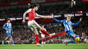 Arteta dan Odegaard Kompak Puji Declan Rice: ‘Luar Biasa Main Bek Kanan untuk Pertama Kali’